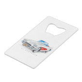 C-ONE AUTO KUNST CREDITKAART FLESSENOPENER (Voorkant Gekanteld)