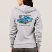 C-ONE AUTO KUNST MOTORMOTIEF HOODIE (Achterkant)