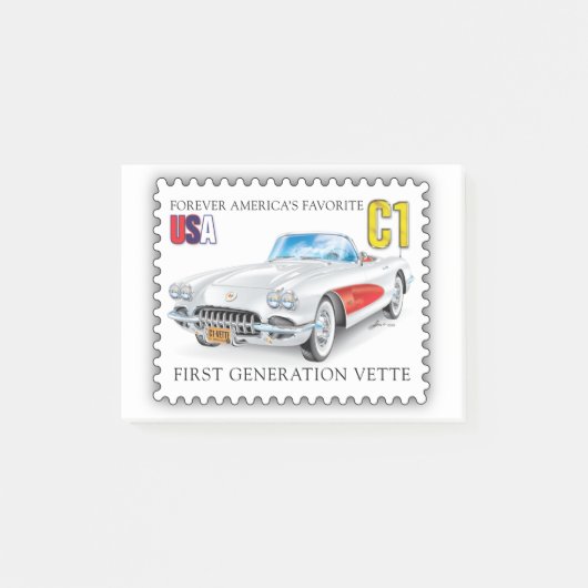 C-ONE AUTO KUNST POST-IT® NOTES (Voorkant)