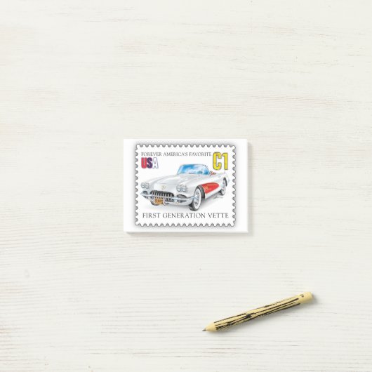 C-ONE AUTO KUNST POST-IT® NOTES (Op bureau)