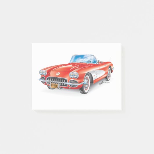 C-ONE AUTO KUNST POST-IT® NOTES (Voorkant)