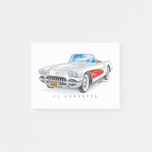 C-ONE AUTO KUNST POST-IT® NOTES (Voorkant)