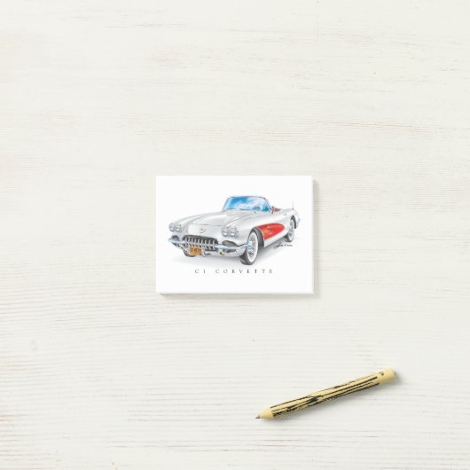 C-ONE AUTO KUNST POST-IT® NOTES (Op bureau)