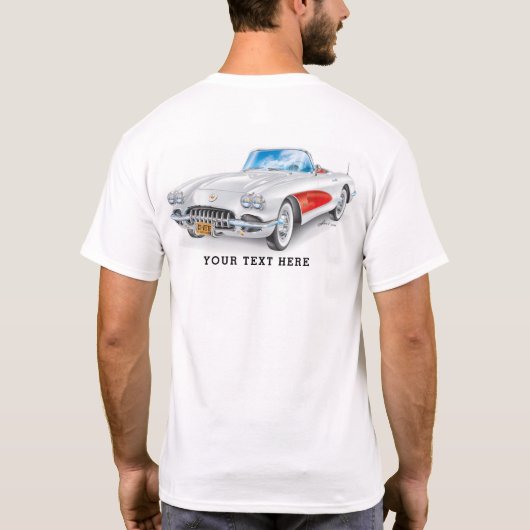 C-ONE AUTO KUNST T-SHIRT (Achterkant)