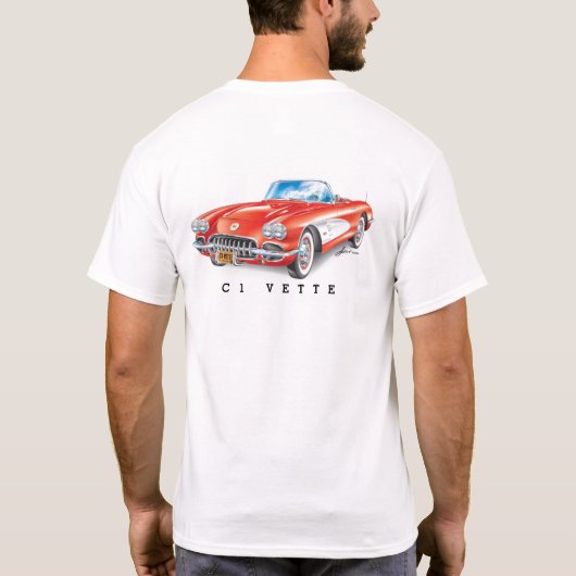 C-ONE AUTO KUNST T-SHIRT (Achterkant)