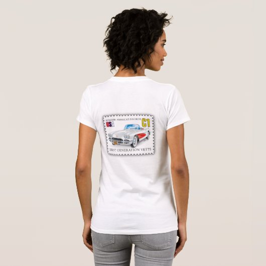 C-ONE AUTO KUNST T-SHIRT (Achterkant volledig)
