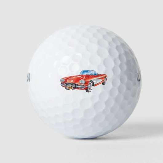 C-ONE AUTOMOBIEL KUNST GOLFBALEN GOLFBALLEN (Voorkant)