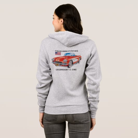 C-ONE AUTOMOBILE ART HOODIE (Achterkant volledig)