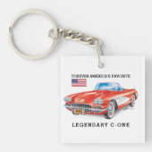 C-ONE AUTOMOBILE ART SLEUTELHANGER (voorkant)