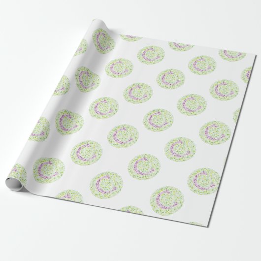 "C" Oogtest — Letter Cadeaupapier (Uitgerold)