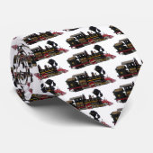 C.P. Huntington Model Engine stropdas (Opgerold)