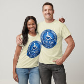 C.P. Life - Cerebrale verlamming ontwerp versie 1 T-shirt (Unisex)