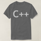 C Programmering T-shirt (Design voorkant)