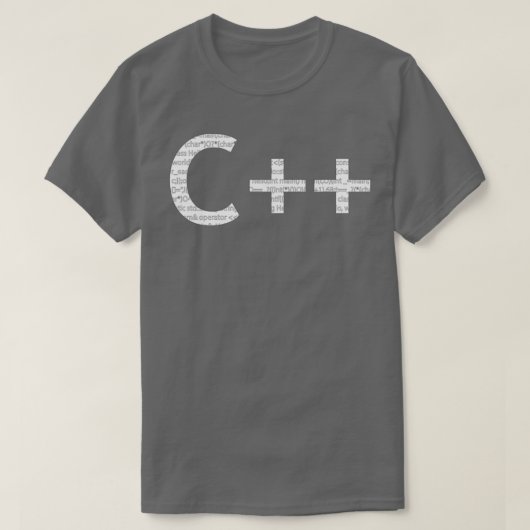 C Programmering T-shirt (Design voorkant)