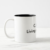 C.R.N.A., Living My Dream Tweekleurige Koffiemok (Links)