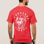 C - Rez Dog Tee Shirt - Rood (Achterkant)
