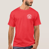 C - Rez Dog Tee Shirt - Rood (Voorkant)