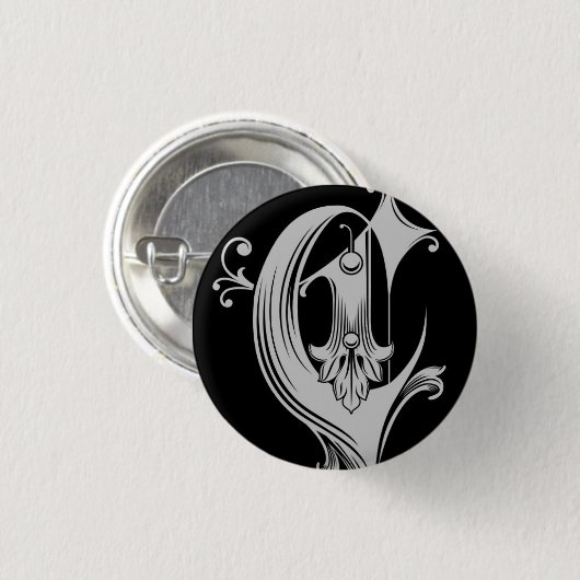 "C" RONDE BUTTON 3,2 CM (Voorkant /achterkant)