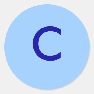 C RONDE STICKER