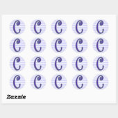 C RONDE STICKER (Vel)