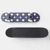 C&S blauw Persoonlijk Skateboard (Horizontaal)