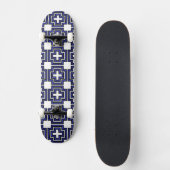 C&S blauw Persoonlijk Skateboard (Voorkant)