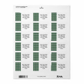 C&S groen Etiket (Full Sheet)