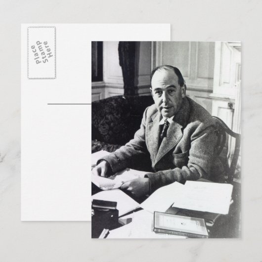 C.S. Lewis Briefkaart (Voorkant / Achterkant)