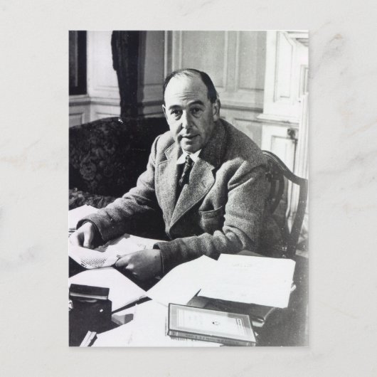 C.S. Lewis Briefkaart (Voorkant)