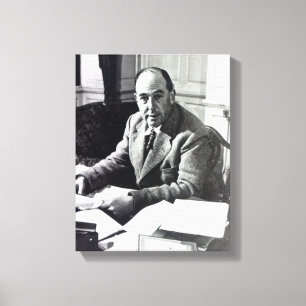 C.S. Lewis Canvas Afdruk