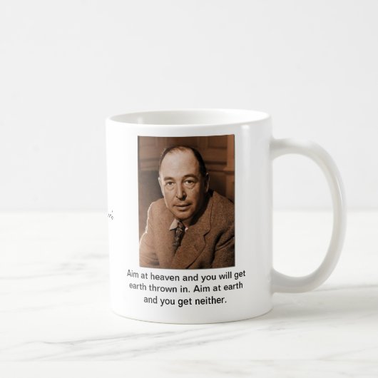 C.S. Lewis Doel in de hemel Koffiemok (Rechts)