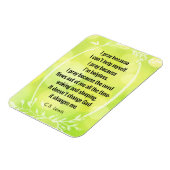 C.S. Lewis Gebed Gedichtmagneet Magneet (Linkerzijde)