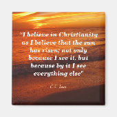 C.S. Lewis over het christendom Magneet (Voorkant)
