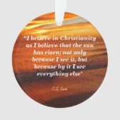 C.S. Lewis over het christendom Ornament (voorkant)
