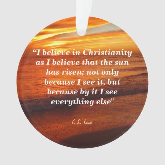 C.S. Lewis over het christendom Ornament (voorkant)