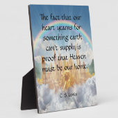 C S Lewis Quote Fotoplaat (Zijkant)