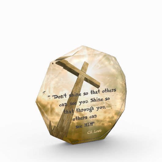 C.S. Lewis Quote On Shining Fotoblokken (Links)