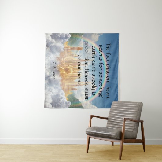 C S Lewis Quote Wandkleed (In Situ (horizontaal))