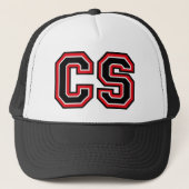 C S Monogram Trucker Pet (Voorkant)