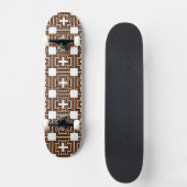 C&S Oranje Persoonlijk Skateboard (Voorkant)
