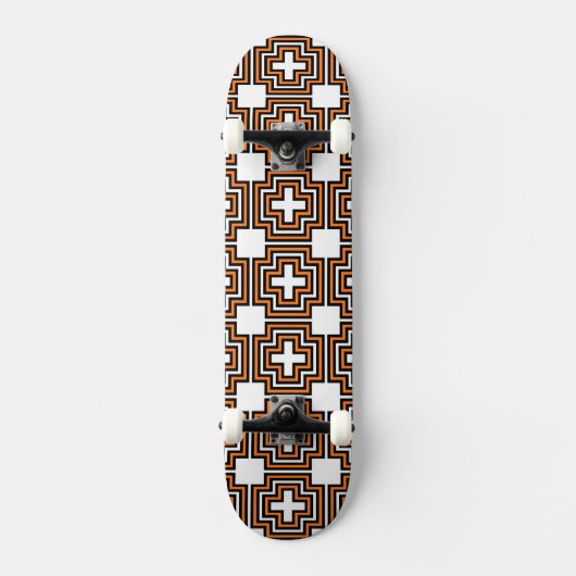 C&S Oranje Persoonlijk Skateboard (Voorkant)