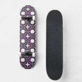 C&S Paars Persoonlijk Skateboard (Voorkant)