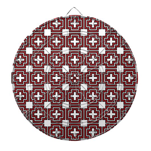 C&S rood Dartbord (Voorkant)