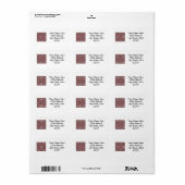 C&S rood Etiket (Full Sheet)