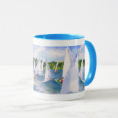 c schenkers in de rij mok (Voorkant rechts)