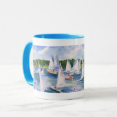 c schenkers in de rij mok (Voorkant links)