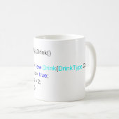 C# Scherp Mok Coffee programmeerprogramma's (Voorkant rechts)
