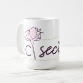 C-Sectie Sterke witte Mok (Voorkant links)