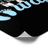 C-section Cesarean New Mom Of Baby Boy Recovery Qu Poster (Hoek)