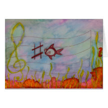 "C-Shark"-muziekkaart.